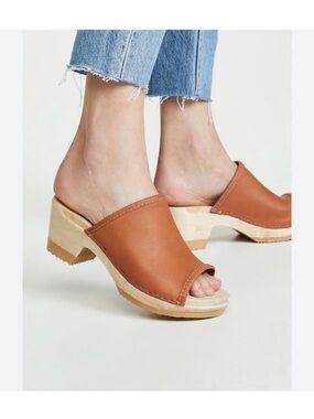 NO 6 DARIA CLOG IN CARAMEL SZ 41